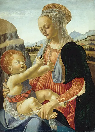 Madonna with Seated Child Andrea del Verrocchio